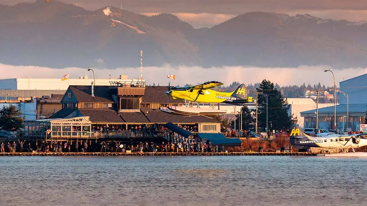 Foto de uno de los aviones de Harbour Air
