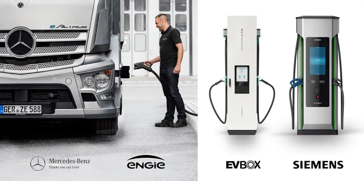 Asociacion-infraestructura-carga-Mercedes-Benz-Trucks_Engie-Siemenes-EVBox
