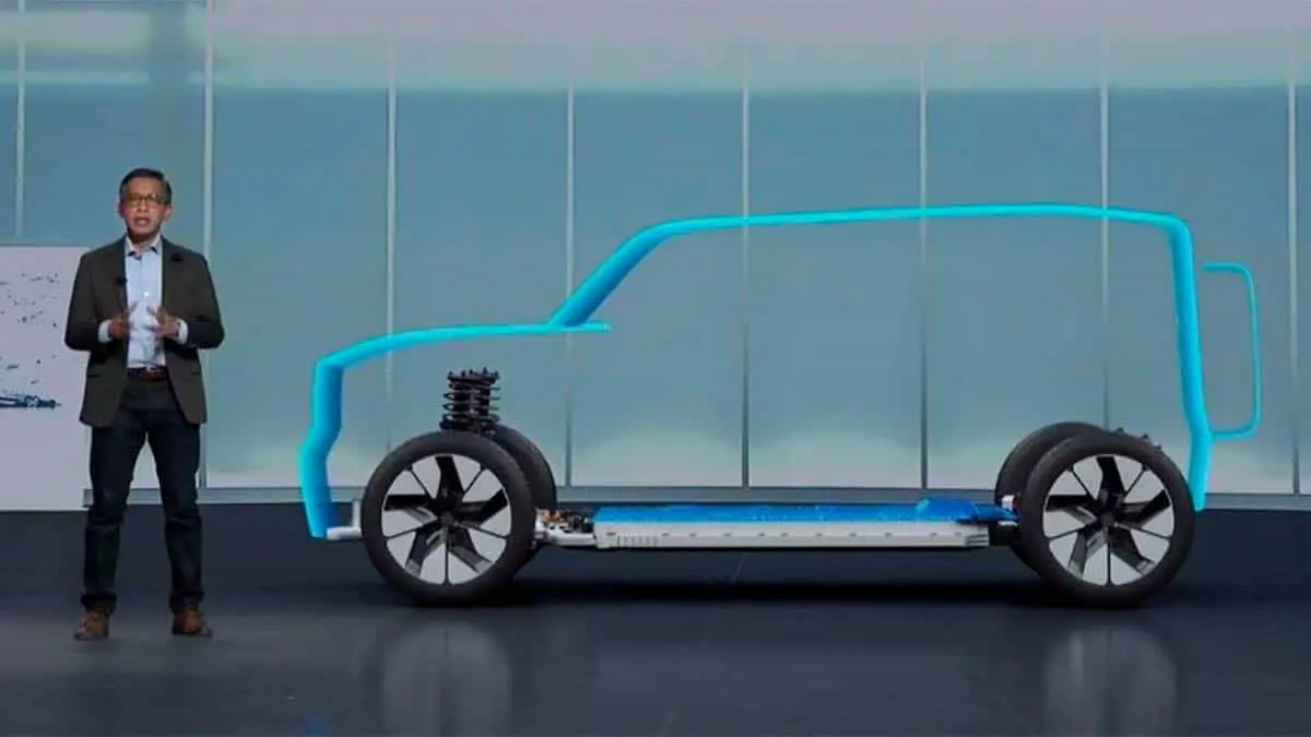 Silueta del posible Ford Bronco el&eacute;ctrico