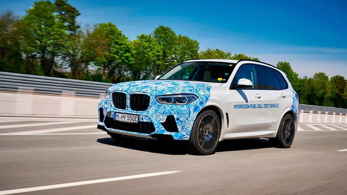Foto del BMW i Hydrogen Next en pruebas