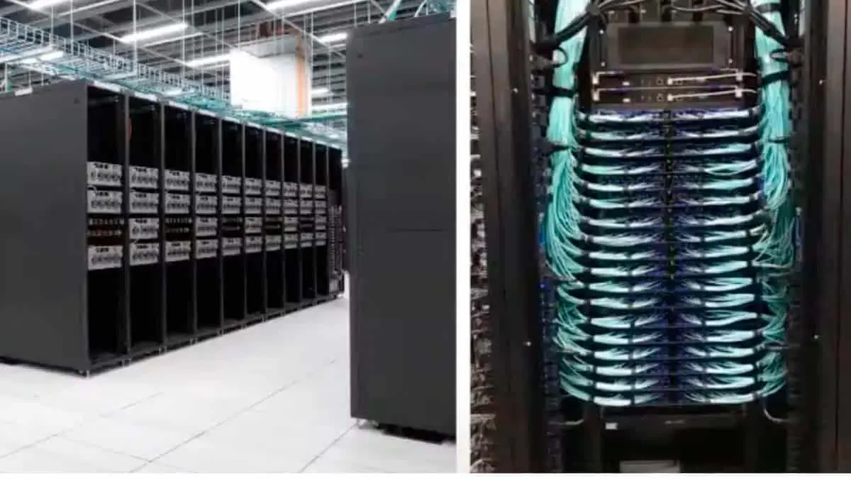 Foto de la nueva supercomputadora de Tesla, la quinta m&aacute;s potente del mundo.
