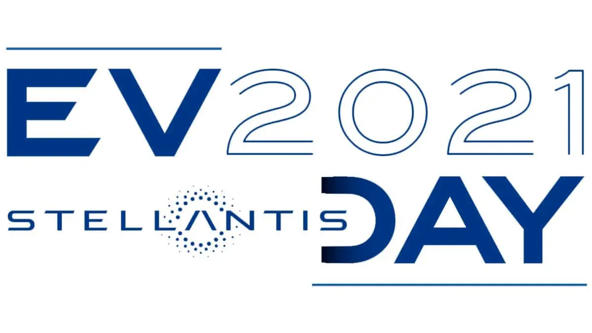 Logotipo del Stellantis EV DAY 2021