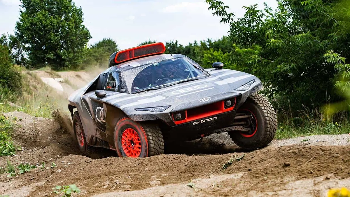 Foto del Audi RS Q e-Tron para el Dakar 2022