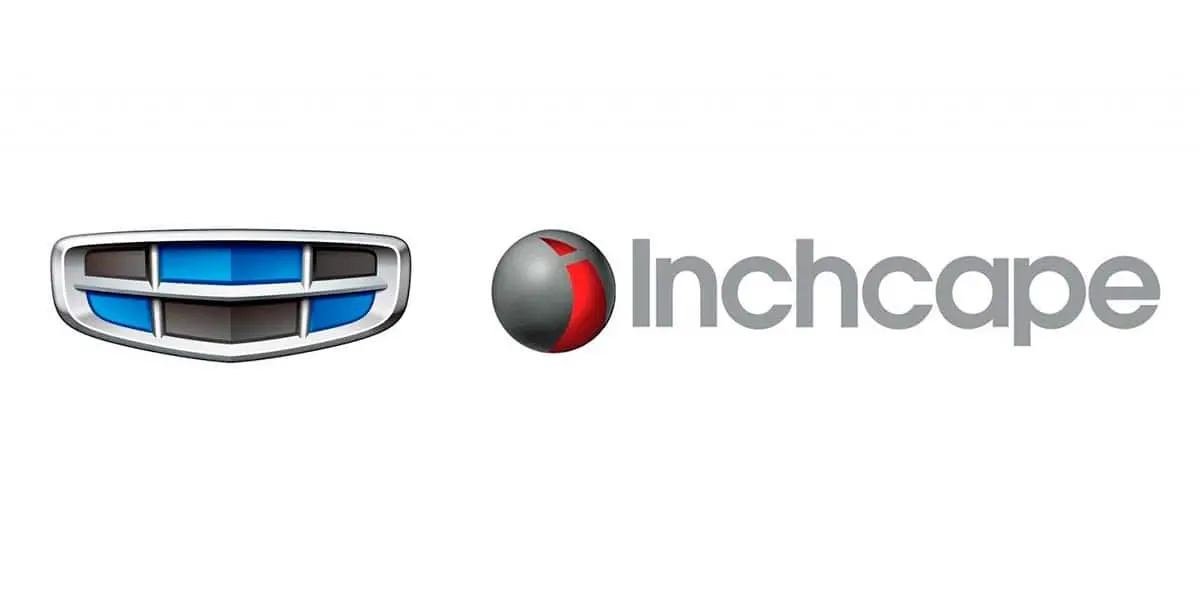 Logo de Geely Auto y de Inchcape
