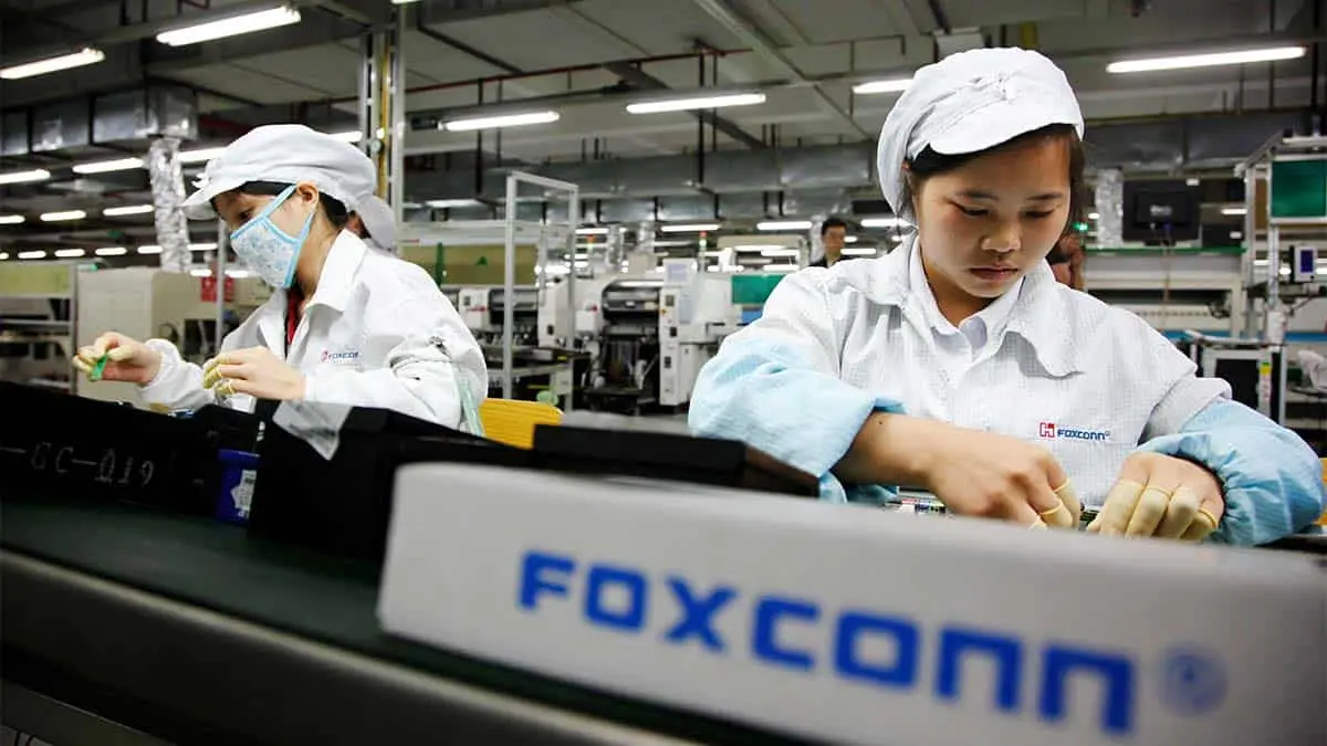F&aacute;brica de Foxconn