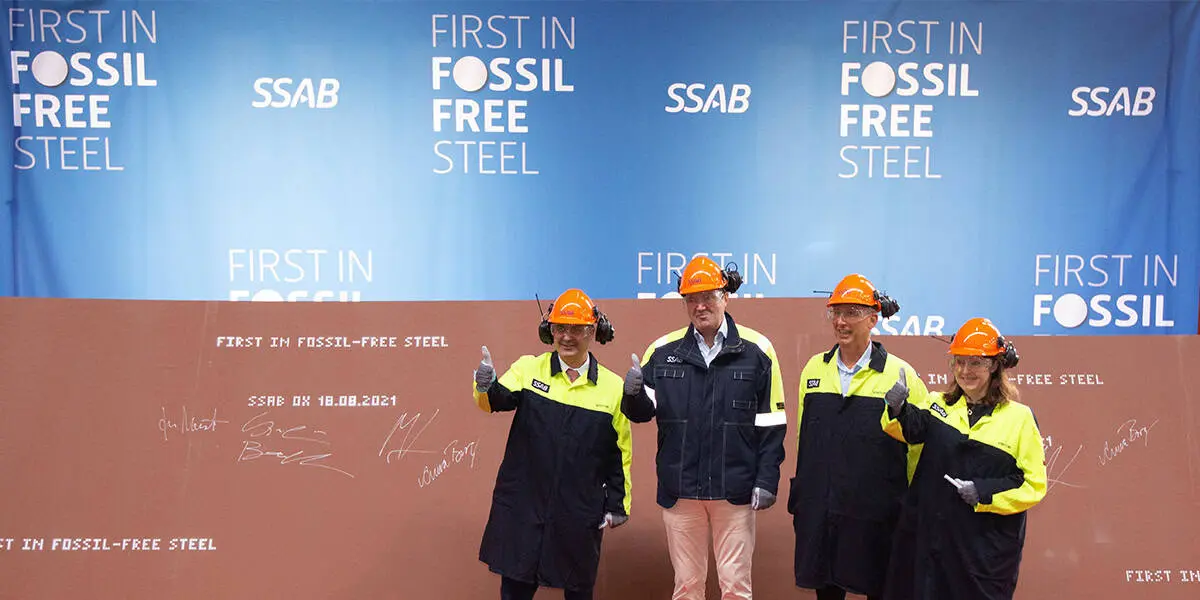 primera-entrega-acero-libre-fosiles-HYBRIT-SSAB_Volvo