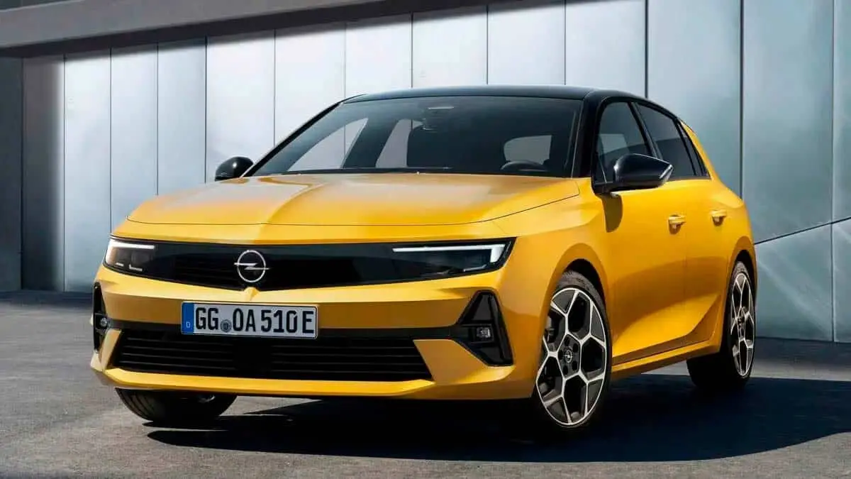 Foto del nuevo Opel Astra el&eacute;ctrico