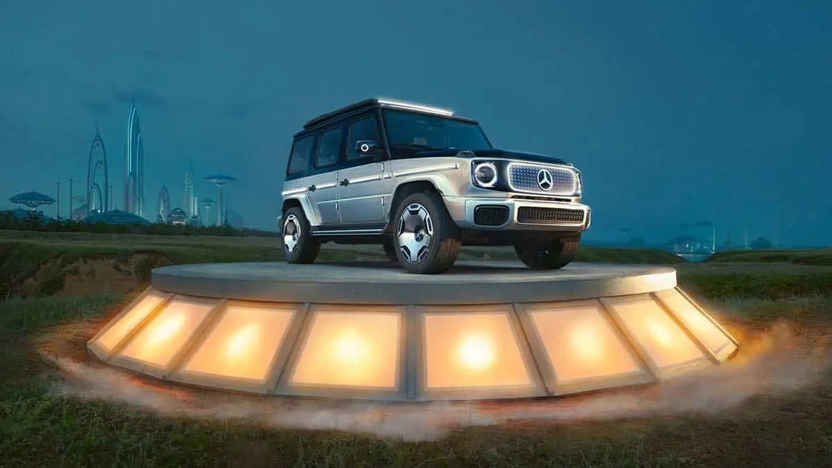 Foto del concept Mercedes-Benz EQG Concept