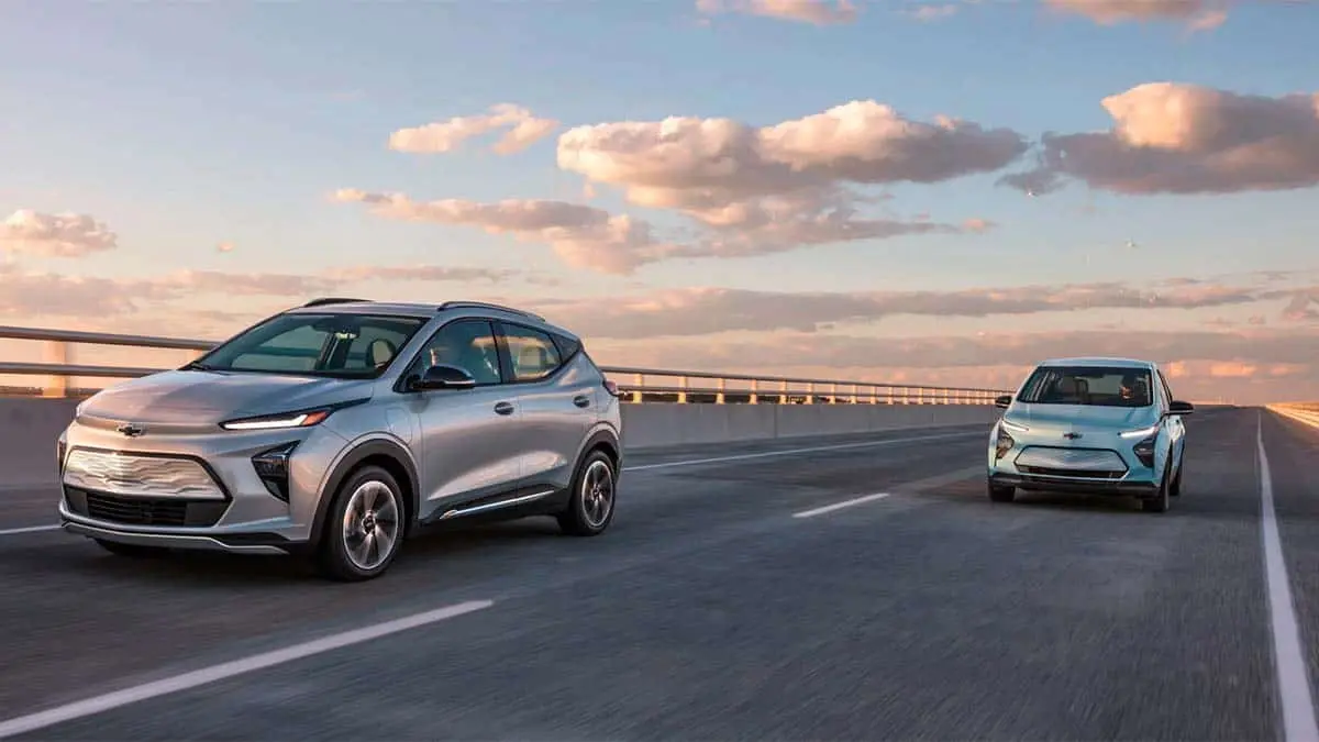 Foto de un coche el&eacute;ctrico de Chevrolet