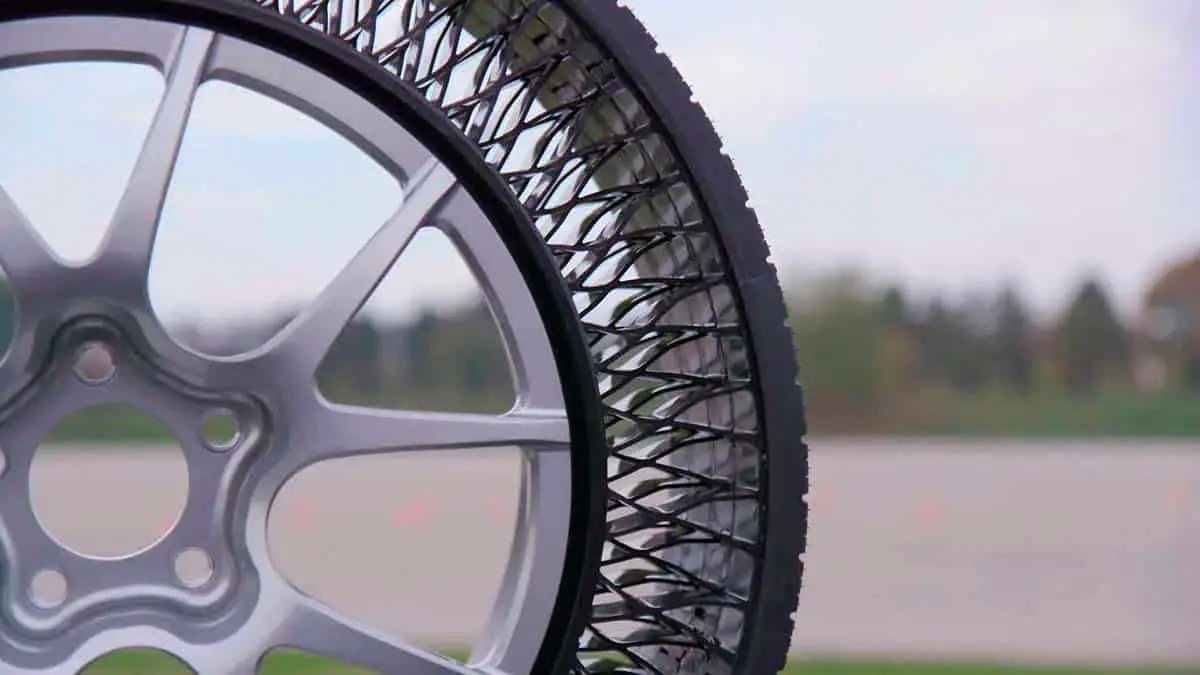 neum&aacute;tico sin aire para coches el&eacute;ctricos de Goodyear