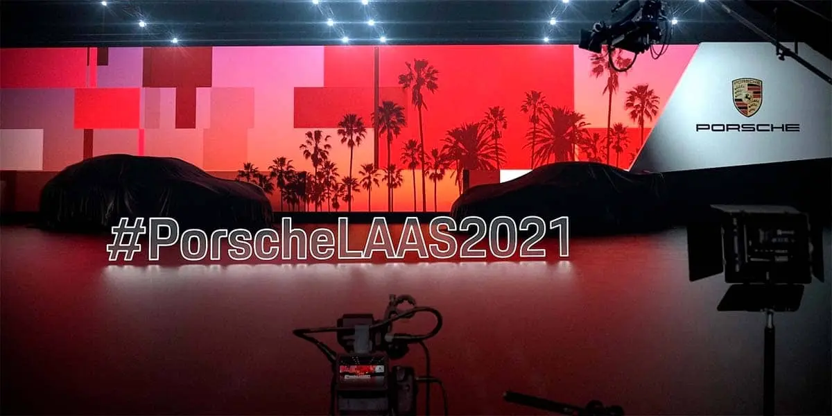 Foto de Porsche en el Sal&oacute;n del Autom&oacute;vil de Los &Aacute;ngeles