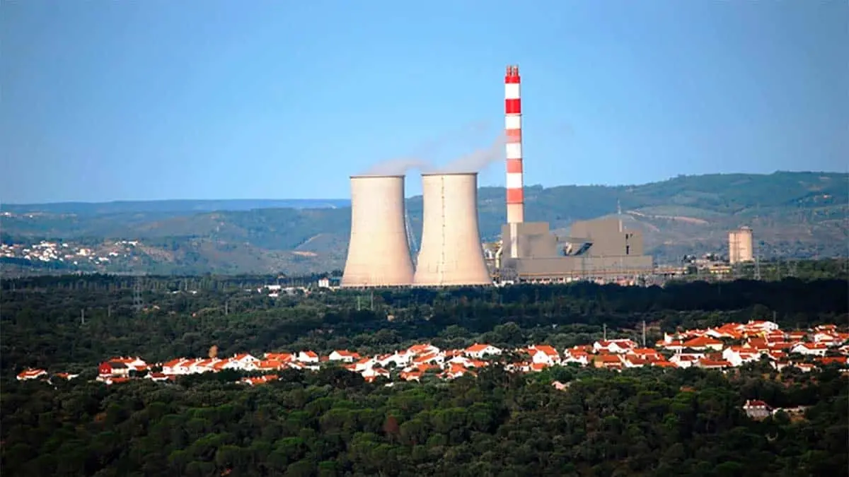 Planta carb&oacute;n de Pego (Portugal)