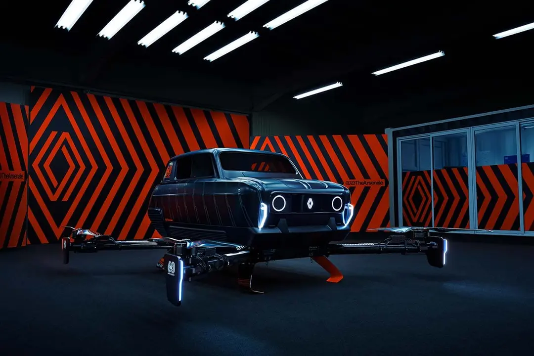 Foto del Renault AIR4, coche volador