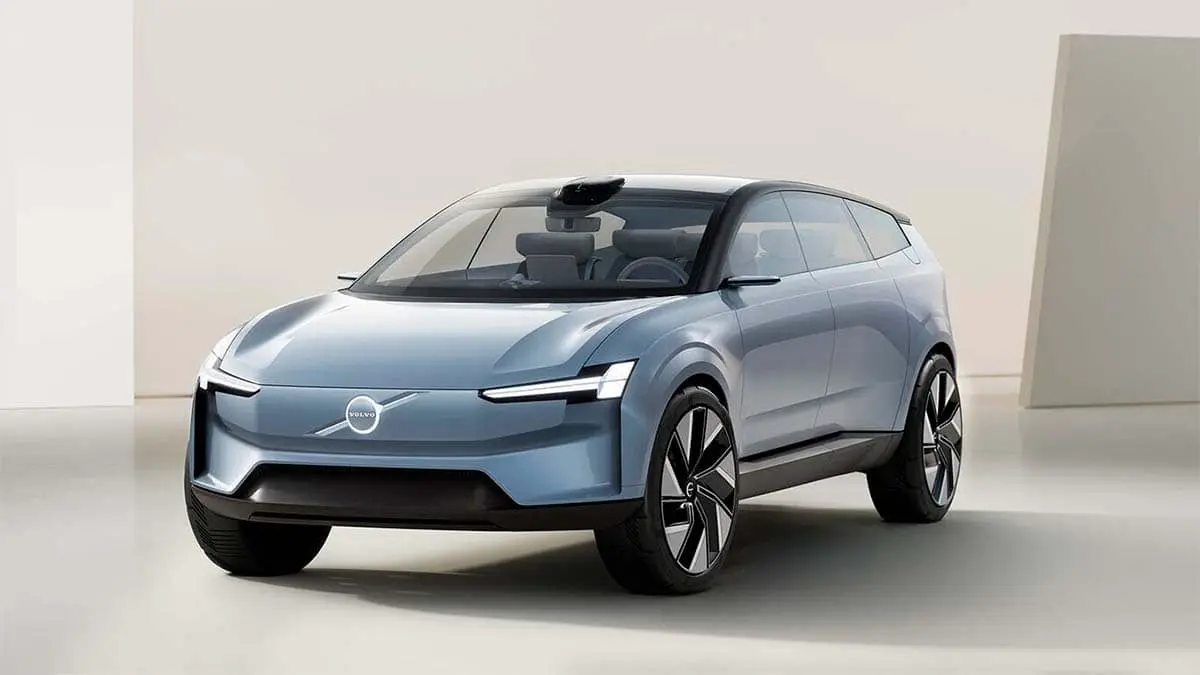 Foto del prototipo de Volvo Embla, sucesor del actual XC90