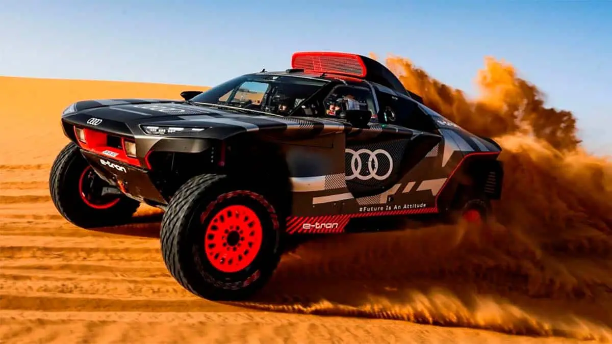 Foto del Audi RS Q eTron pilotado por Carlos Sainz