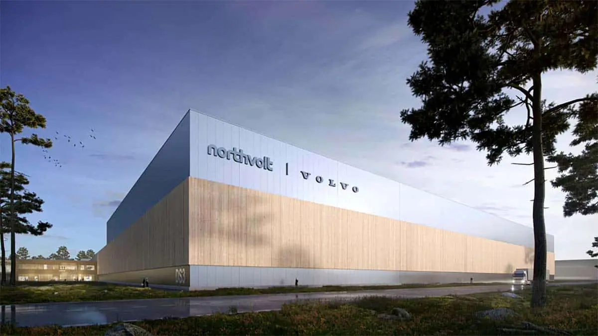 F&aacute;brica de bater&iacute;as de Northvolt y Volvo Cars en Suecia
