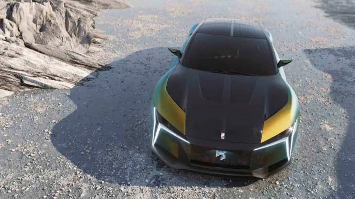 Foto del prototipo DS E-Tense Performance