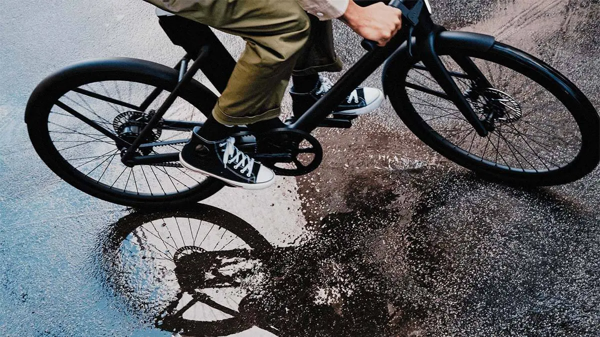 Bicicleta el&eacute;ctrica de la marca Cowboy
