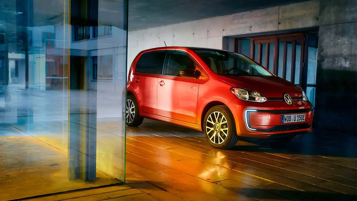 Foto del Volkswgen e-UP!, el peque&ntilde;o coche el&eacute;ctrico del fabricante alem&aacute;n