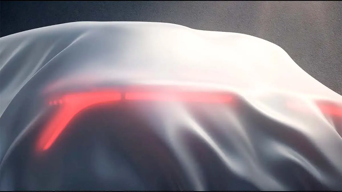 Foto del Teaser del nuevo MG 4