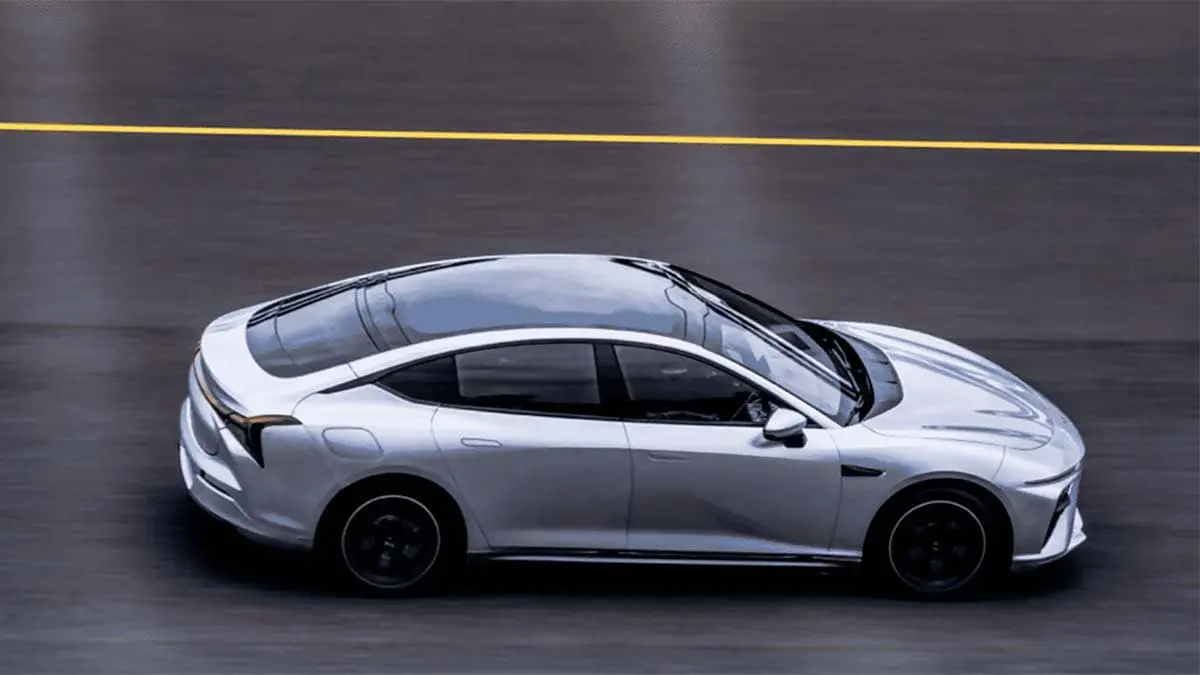Foto del Neta S, una berlina el&eacute;ctrica china