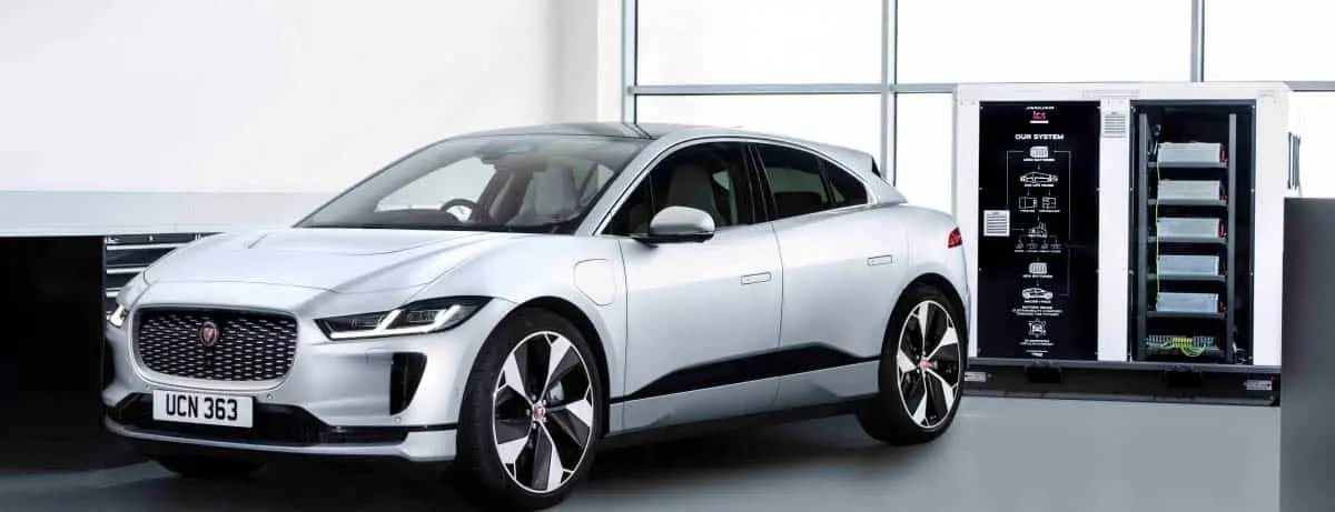 Bater&iacute;as de Jaguar I-Pace - segunda vida