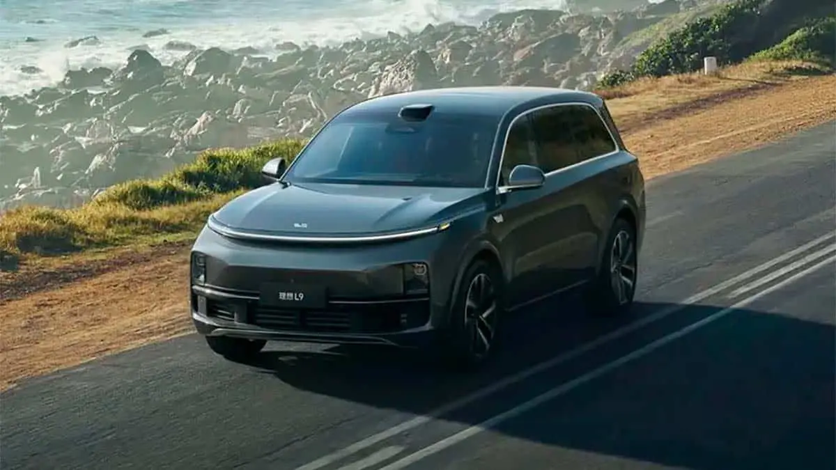 Foto del SUV el&eacute;ctrico Li Auto L9