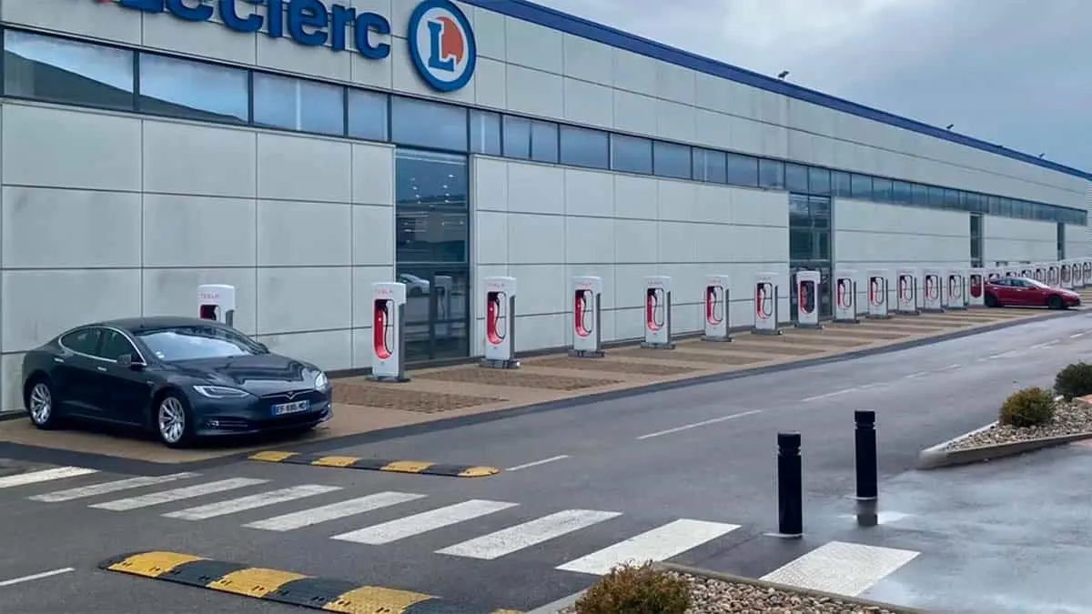 Supercharger m&aacute;s largo del mundo est&aacute; en Francia
