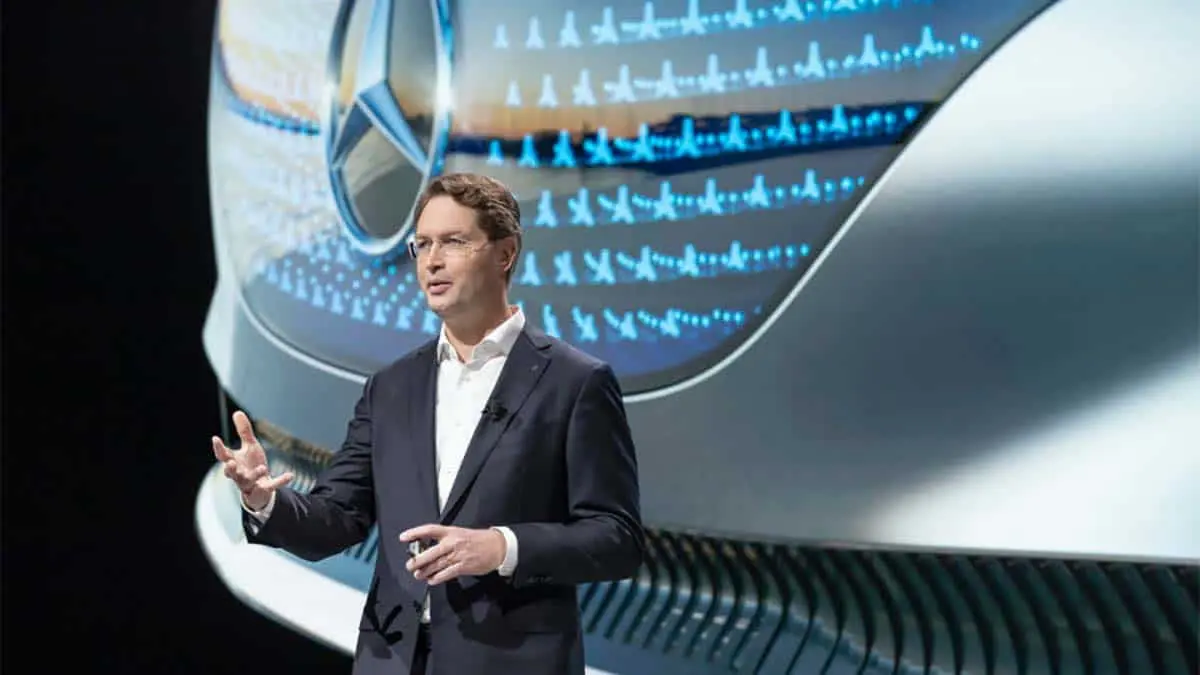 Foto del CEO de Mercedes-Benz, Ola Kallenius