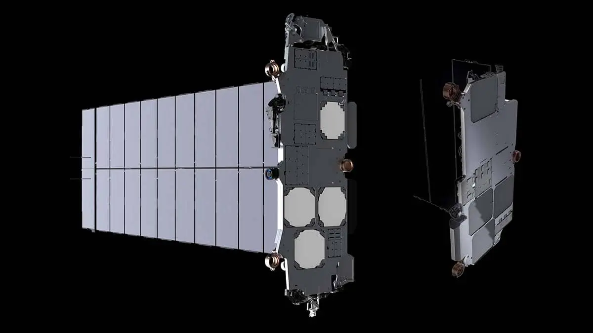 Foto del nuevo sat&eacute;lite Starlink V 2.0 de SpaceX