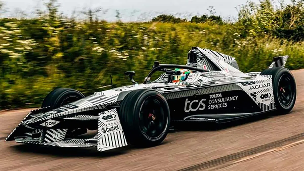 Monoplaza F&oacute;rmula E de Jaguar Racing. Gen3