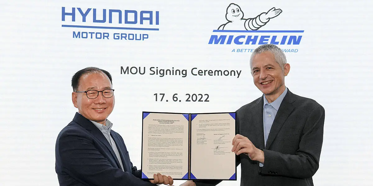 Hyundai-Motor-Group-asociacion-Michelin-desarrollo-conjunto-neumaticos-vehiculos-electricos