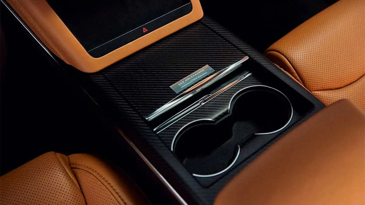 interior de lujo para los coches Tesla