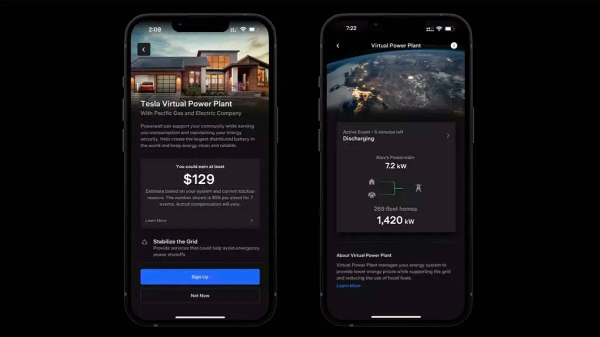 Planta de energ&iacute;a virtual de Tesla