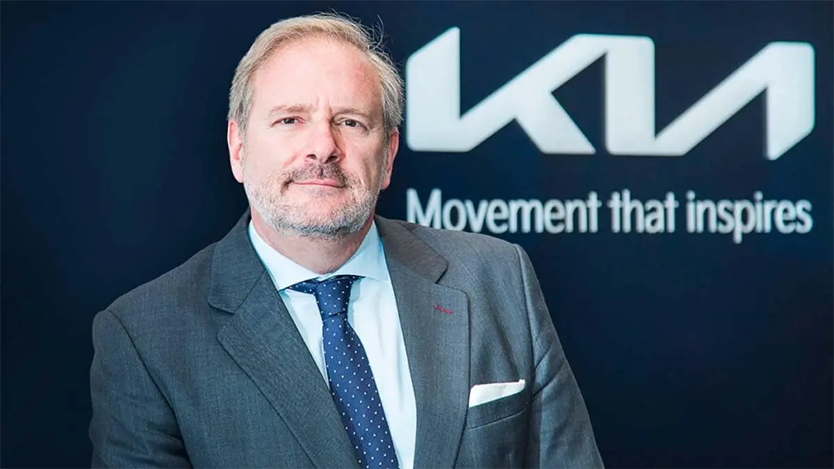 Eduardo D&iacute;var, director general de KIA en Espa&ntilde;a y Portugal