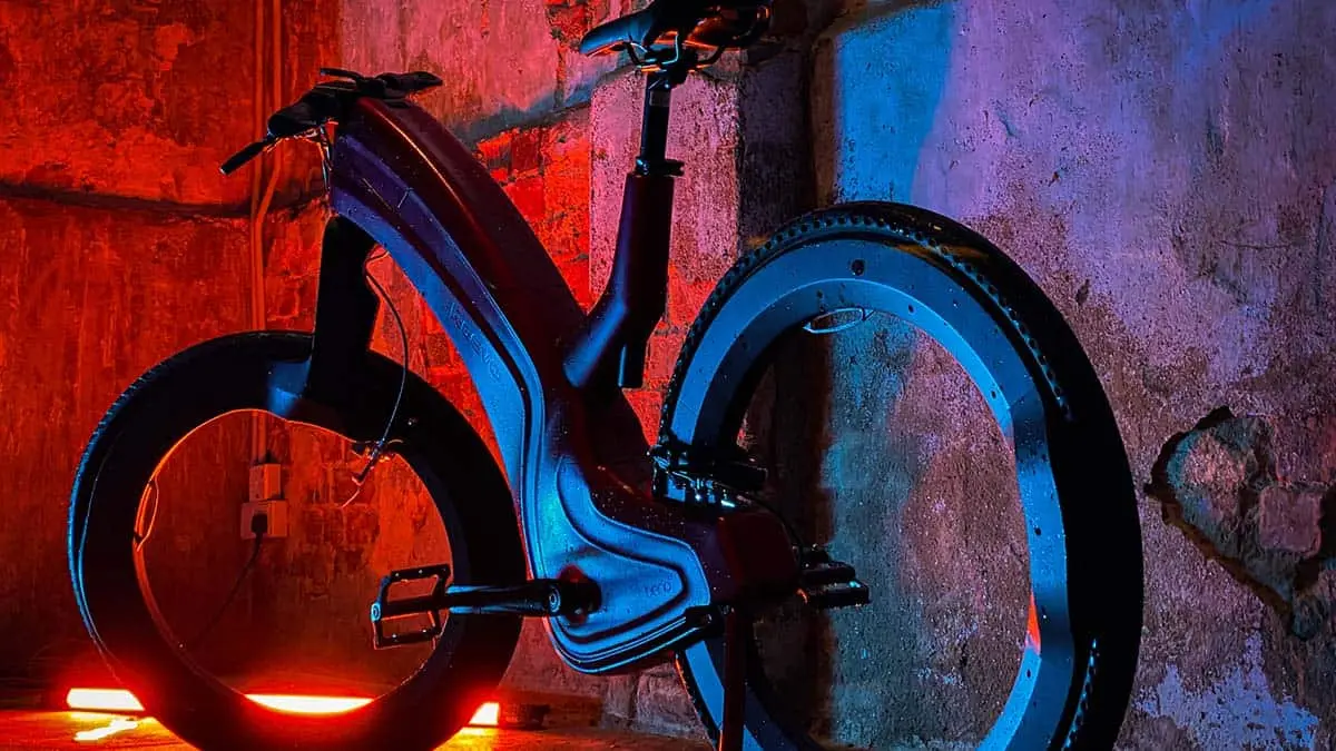 Reevo e-Bike, bicicleta el&eacute;ctrica sin radios