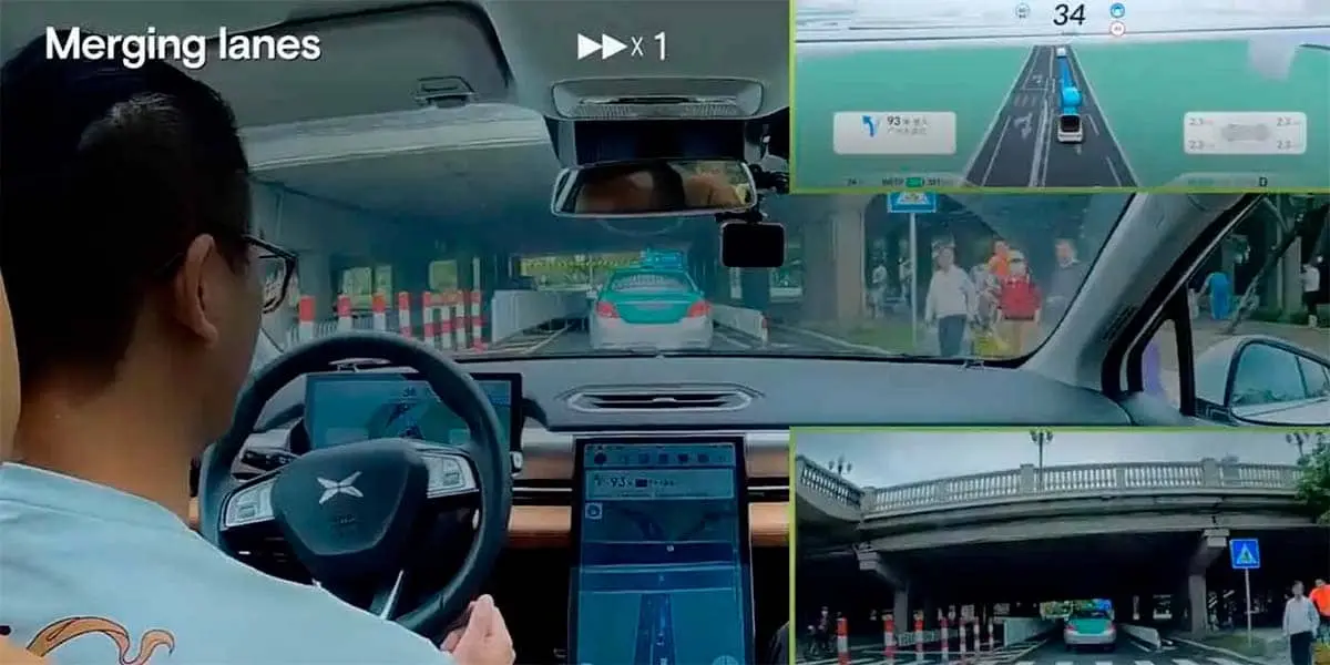 conducci&oacute;n aut&oacute;noma de Xpeng
