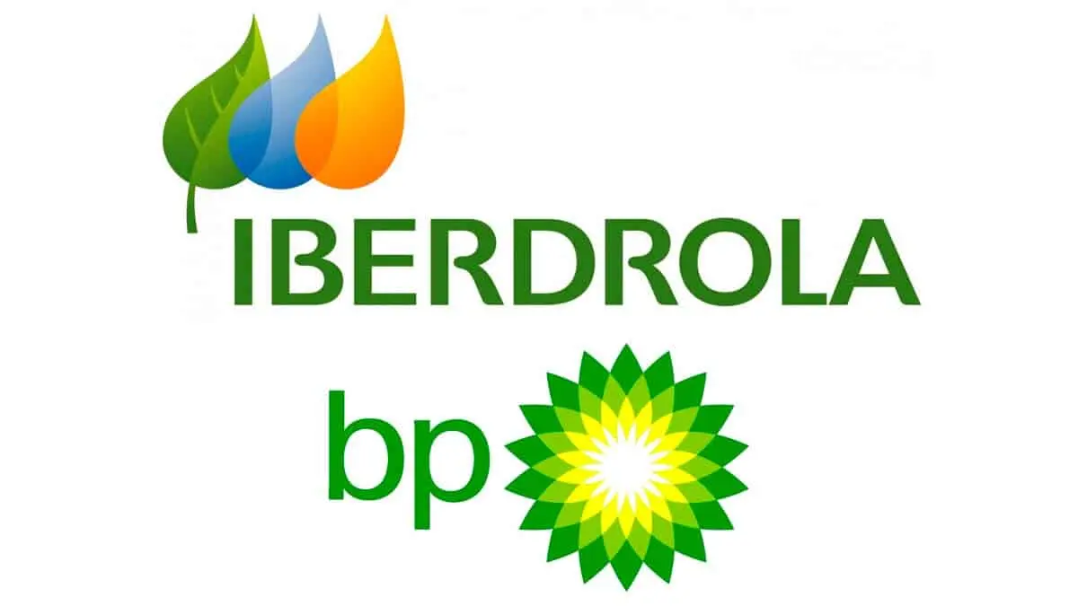Logotipo de Iberdrola y BP
