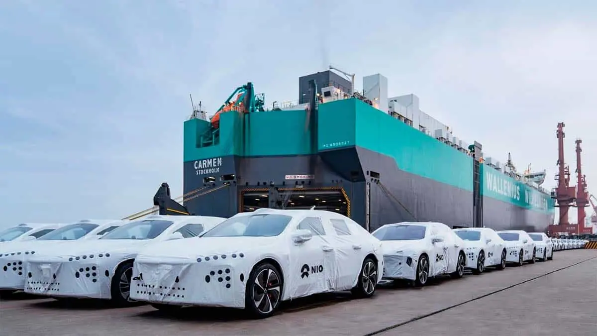 NIO ET7 rumbo a Europa