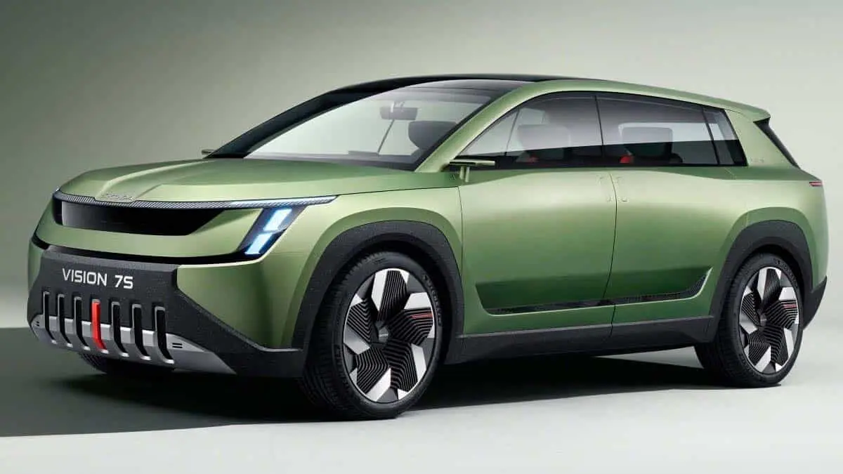 Foto del nuevo Skoda Vision 7S - SUV el&eacute;ctrico de 7 plazas