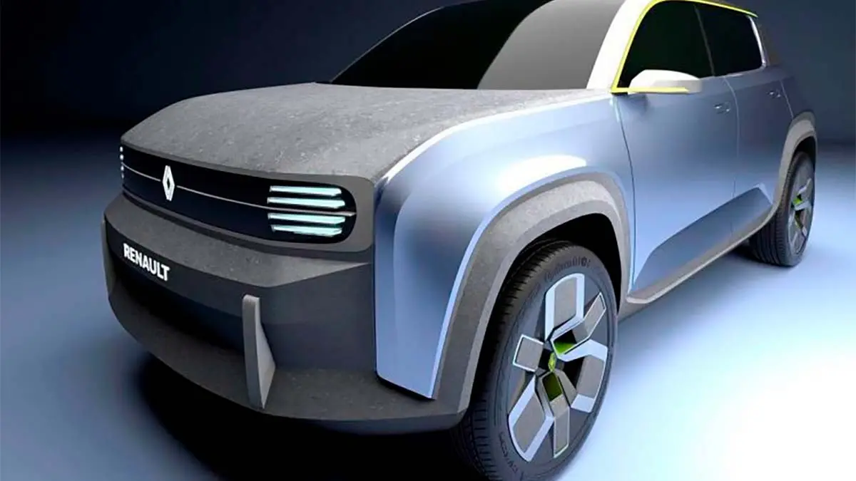 Render del futuro Renault 4