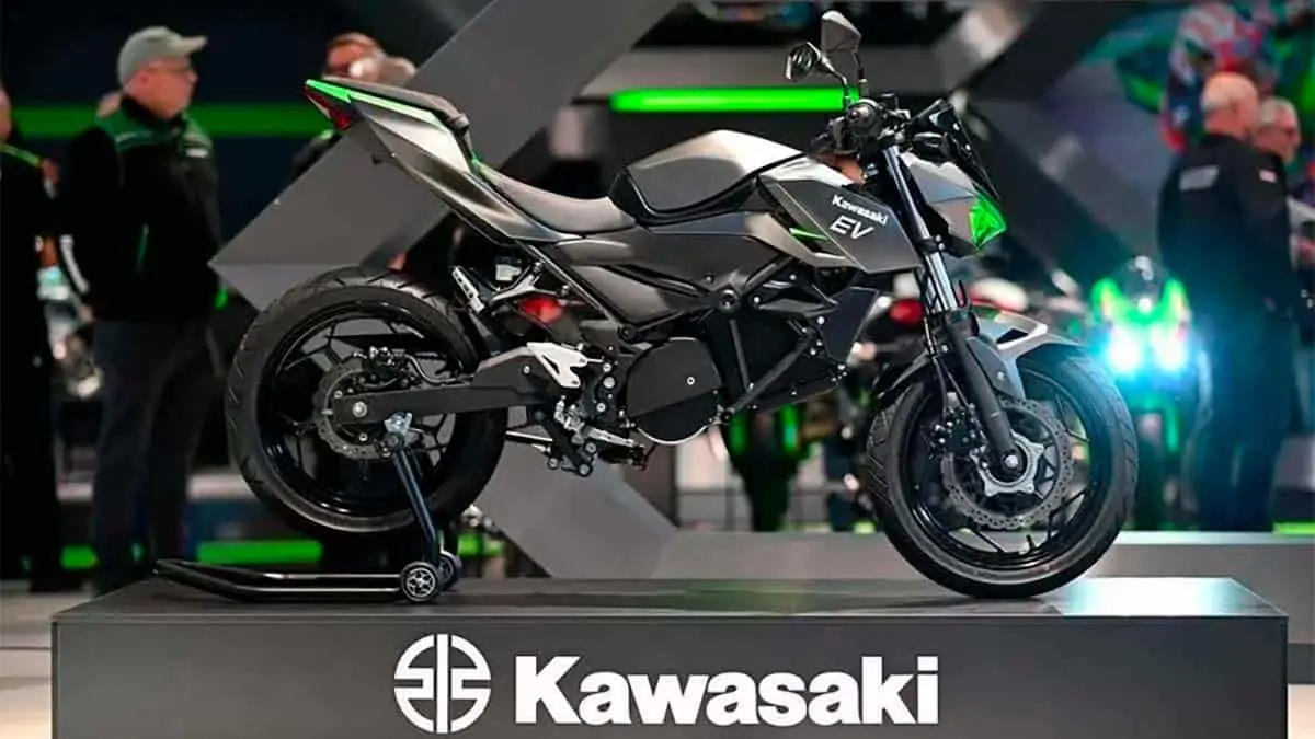 Kawasaki EV prototipo expuesto