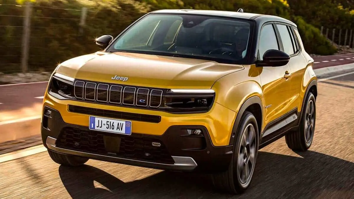 Foto del Jeep Avenger 100% el&eacute;ctrico