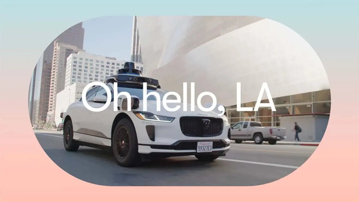 Waymo anuncia su llegada a Los &Aacute;ngeles
