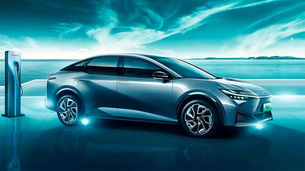 Foto del nuevo Toyota bZ3