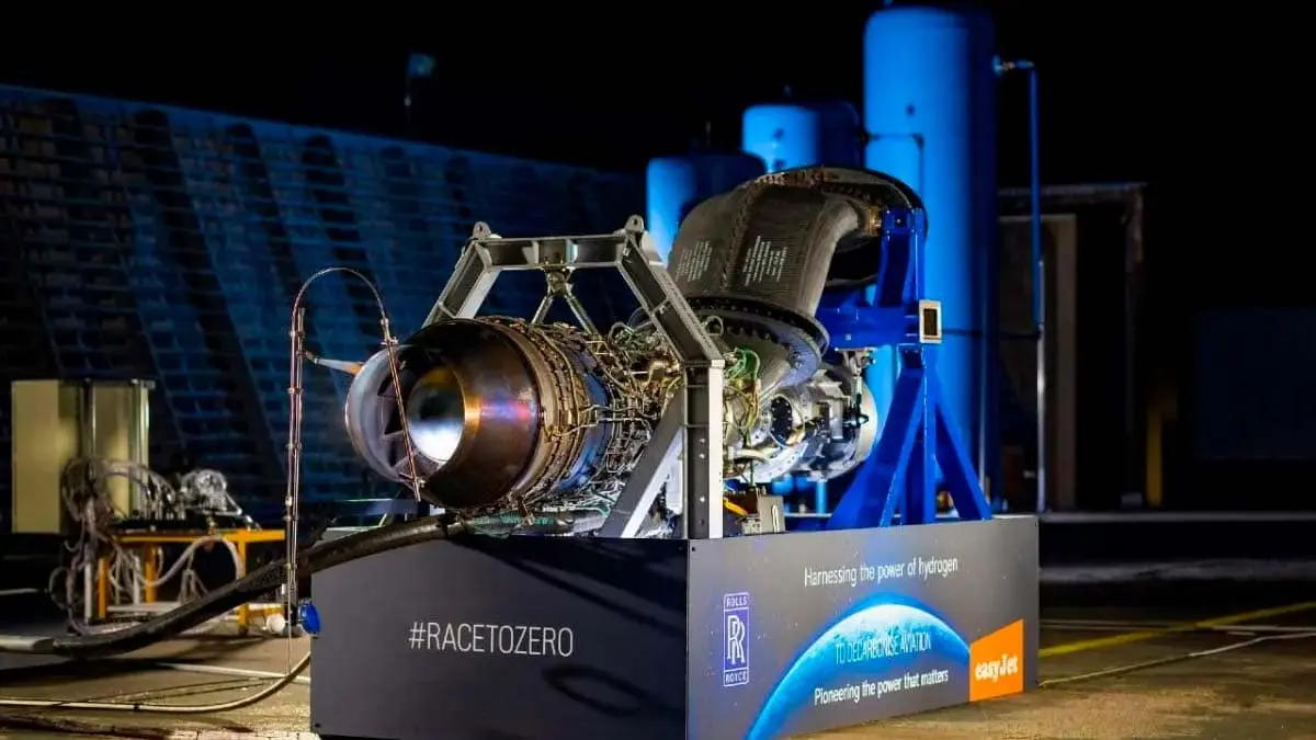 Motor de hidr&oacute;geno de Rolls-Royce para aviones