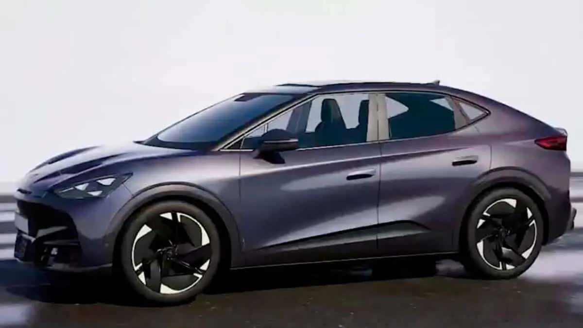 Foto filtrada de un render del CUPRA Tavascan