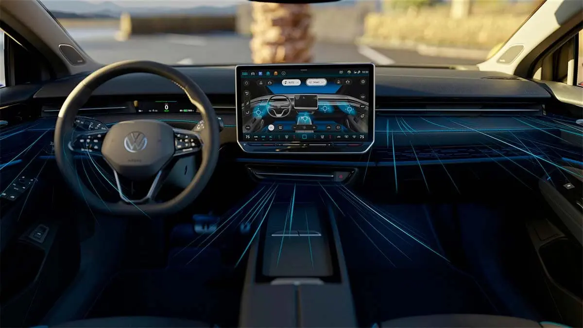 Interior del Volkswagen ID.7