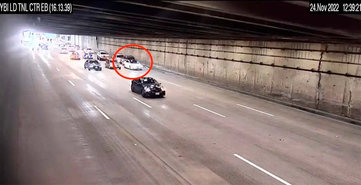 Accidente de un Tesla Model S en San Francisco por Frenada Fantasma