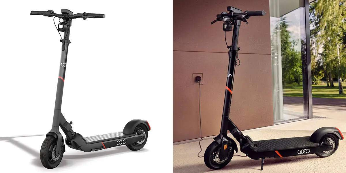 Audi-electric-kick-scooter-powered-by-Egret_cargando